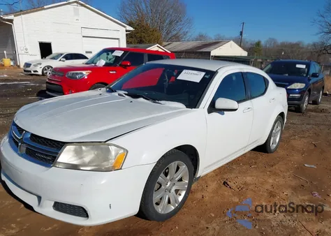 2012 Dodge Avenger Sxt z USA, uszkodzony, nr VIN 1C3CDZCB1CN137009